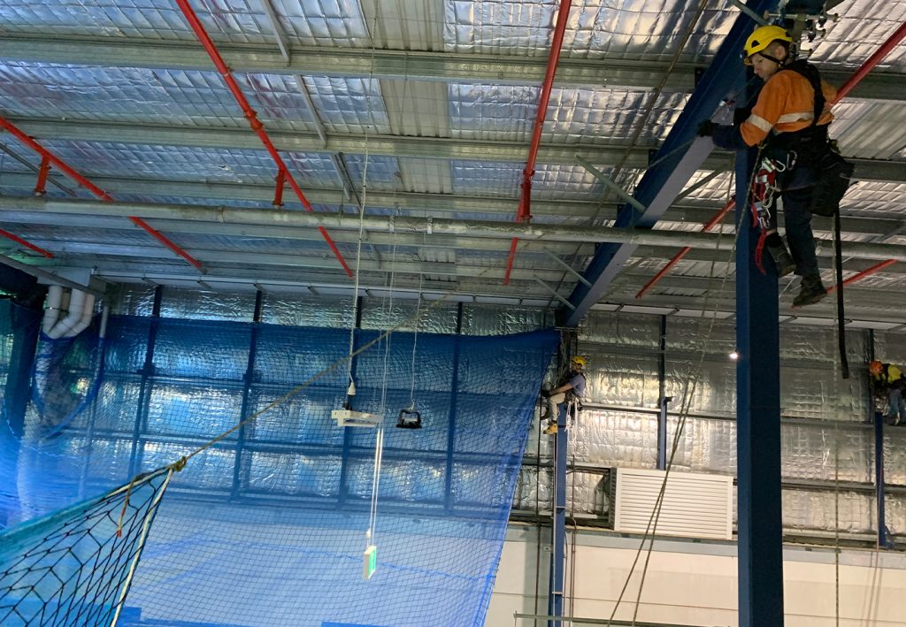 Τοποθέτηση Διχτυών Προστασίας