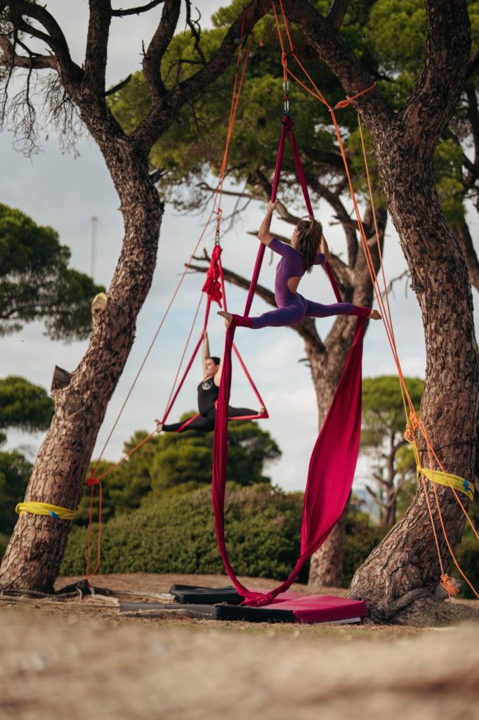 Εγκατάσταση Aerial Rigging & Σημείων Αγκύρωσης για Aerial Yoga & Aerial Dance
